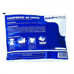 Compresse de froid (le lot de 12)