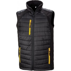 GILET SOFTSHELL REMBOURRÉ BLACK COMPASS - Adulte