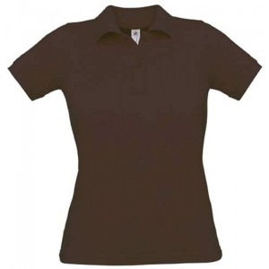 Polo B&C Safran Manches Courtes Femme