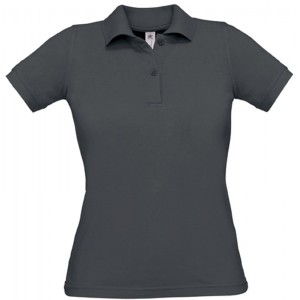 Polo B&C Safran Manches Courtes Femme