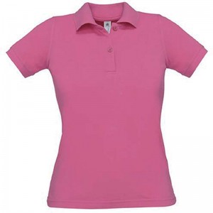 Polo B&C Safran Manches Courtes Femme