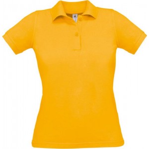 Polo B&C Safran Manches Courtes Femme