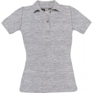 Polo B&C Safran Manches Courtes Femme