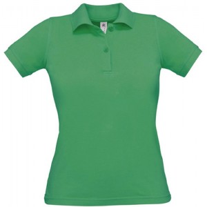 Polo B&C Safran Manches Courtes Femme