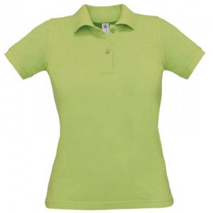 Polo B&C Safran Manches Courtes Femme