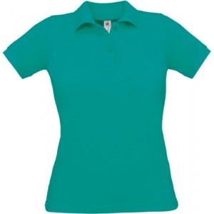 Polo B&C Safran Manches Courtes Femme