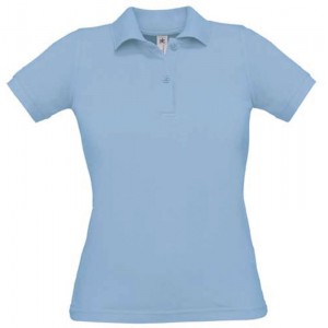 Polo B&C Safran Manches Courtes Femme