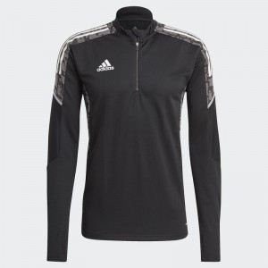 Sweat 1/4 zip ADIDAS CONDIVO 21 TR TOP - ADULTE